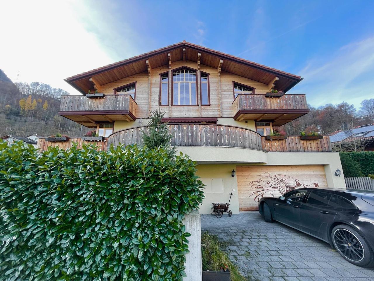 Doodle'S Amazing Chalet -Walensee - Flumserberg - Churfirsten - Heidiland - Pool - Sauna Mols Ngoại thất bức ảnh
